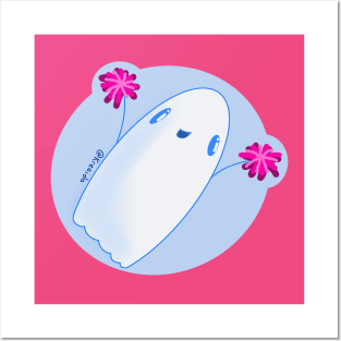Cheering Ghostie Posters and Art